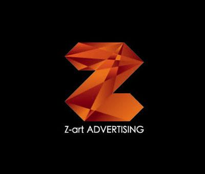 Z-art ADVERTISING标志设计